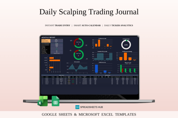 Download Daily Scalping Trading Journal Excel - Trading Collection