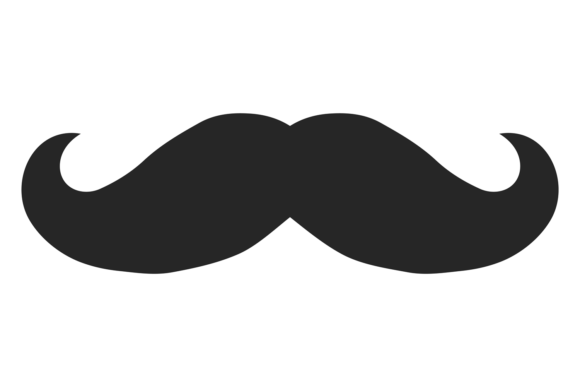 Download Moustaches Black Icon. Male Symbol. Retr - Symbol Collection