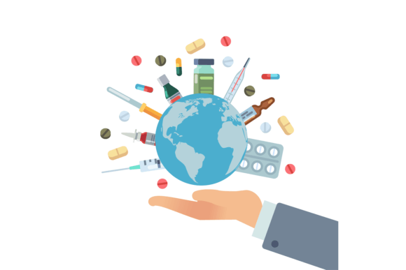 Download Global Pharmaceuticals. Hand Hold Earth - Global Collection