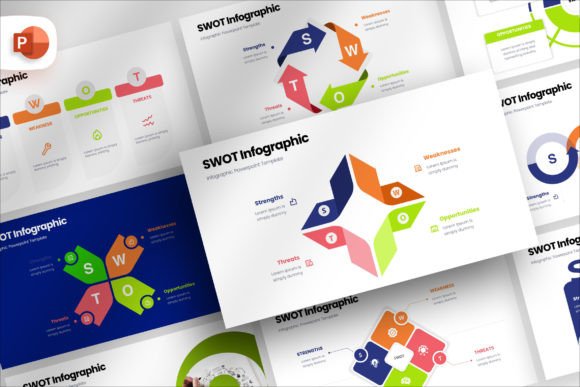 Download SWOT Infographic Presentation Template - Infograph Collection