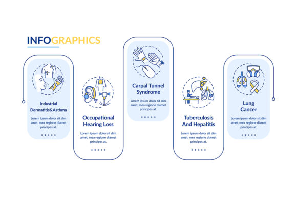 Download Occupational Sickness Vector Infographic - Infograph Collection