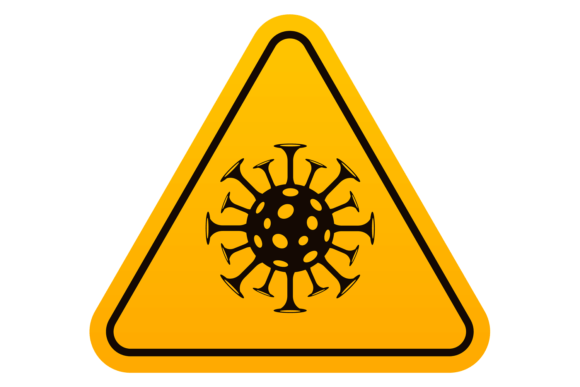 Download Virus Danger Sign. Epidemic Warning Yell - Epidemic Collection