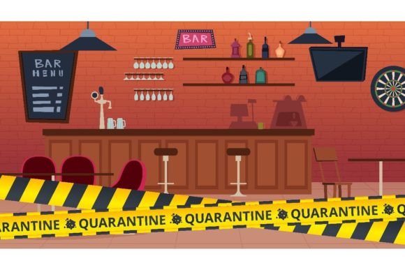 Download Quarantine Bar Closed. Global Epidemic - Global Collection