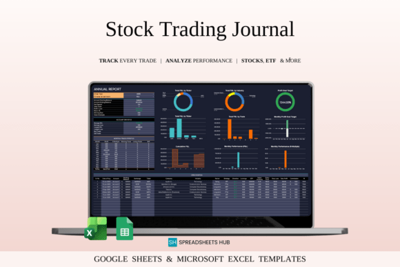 Download Stock Trading Journal Template Excel - Trading Collection