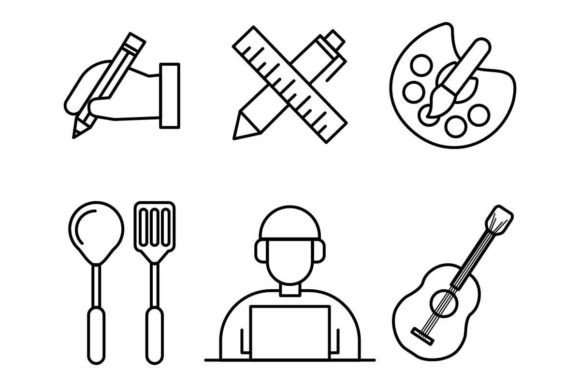 Download Creativity Innovation Set of Web Icons - Innovation Collection