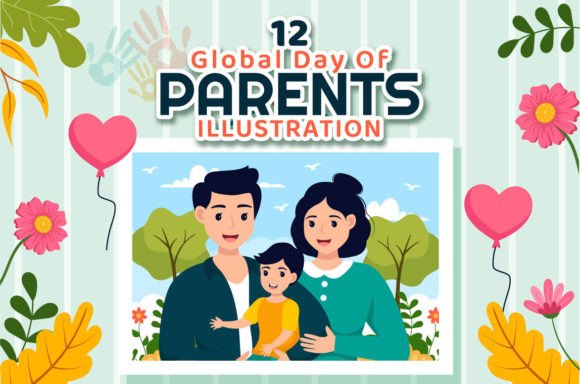Download 12 Global Day of Parents Illustration - Global Collection