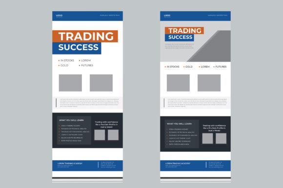 Download Finance Trading Roll Up Banner Design - Trading Collection