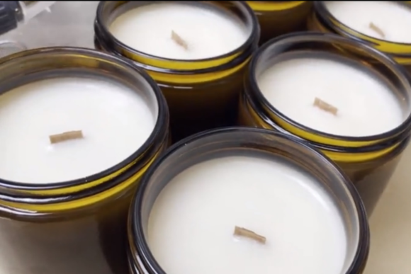 Download Learn to Create a Wooden Wick Soy Wax Candle - Learn Collection