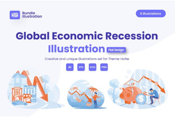 Download Global Economic Recession Illustration - Global Collection